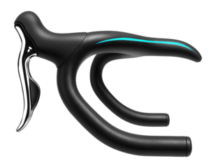 Drop handlebars with integrated brake levers and gear shifters