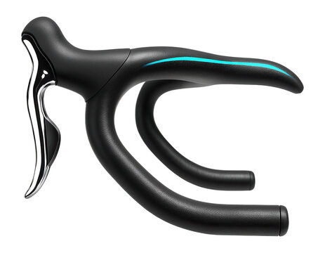 Drop handlebars with integrated brake levers and gear shifters