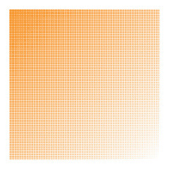 Geometric Gradient Pattern with Orange Hues and White Grid