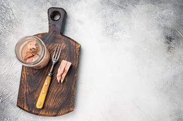 Versatile tinned canned tuna ready to elevate your recipes, from pasta dishes to hearty casseroles....