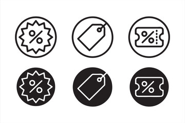 Price Reduction and Promo Badge Graphic Set for Stores