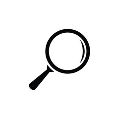 Magnifying Glass Icon Design. Search and Zoom Tool Vector