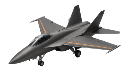 Multirole fighter with variable-sweep wings and twin vertical stabilizers