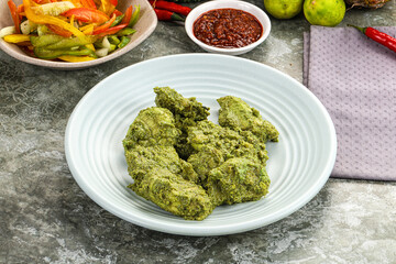 Indian cuisine - Mint chicken tikka