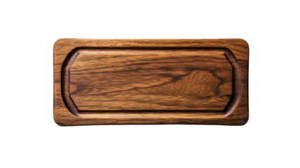 This beautifully crafted wooden platter showcases its natural grain, perfect for serving appetizers and snacks