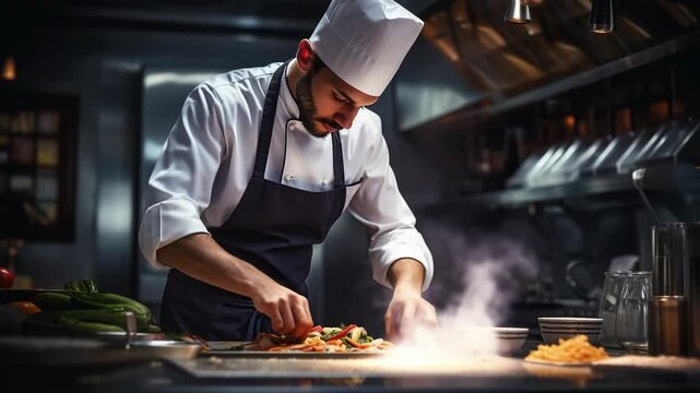 Culinary Artistry: A Chef's Passion in the Kitchen