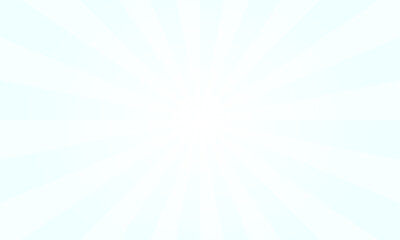 Obraz premium Azure White Sunburst Background with Radiating Lines and Texture. Radiant sun rays background. Sun ray vector background. Radial beam sunrise or sunset light retro background.