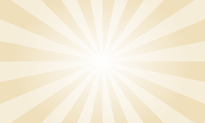 Dutch White Sunburst Background with Radiating Lines and Texture. Radiant sun rays background. Sun ray vector background. Radial beam sunrise or sunset light retro background.