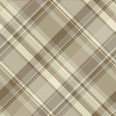Classic tartan pattern in earthy tones. Traditional textile design, suitable for fashion, interior, and graphic projects needing a timeless, woven texture.