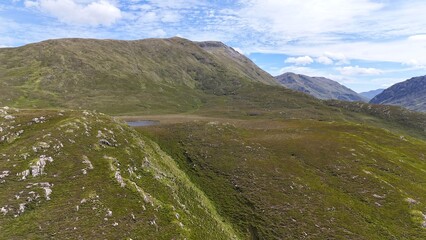 Fototapeta premium passage du Doo Lough Pass en Irlande