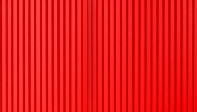 Vertical red lines, parallel, evenly spaced, creating a ribbed texture
