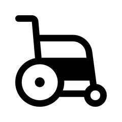 wheelchair line icon