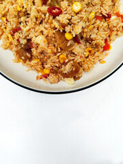 Authentic Indonesian Nasi Goreng with Spicy Flavor