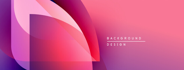 Abstract gradient background. Pink, purple hues blend smoothly. Modern design element for digital projects. Minimalist aesthetic.