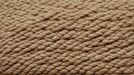 Detailed image of textured rope, showcasing its interwoven, natural fibers and detailed pattern.