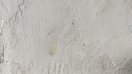Horizontal cracks on cement wall surface with weathered and gritty appearance, ideal for background...