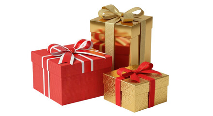 Isolated Present Boxes