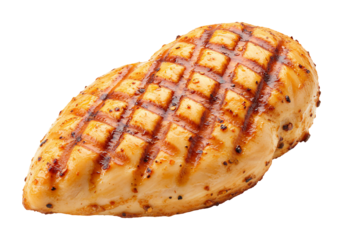 Grilled chicken breast studio shot for culinary or recipe use