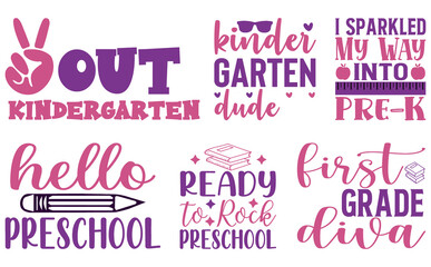 Hello Preschool, Back To School