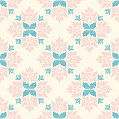 seamless floral pattern ,pattern ,flower ,floral ,background ,backdrop ,pastel ,pink ,blue