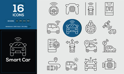Modern Flat Icon – Editable Vector Illustration
