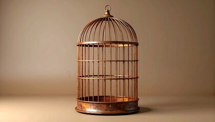 vintage bird cage