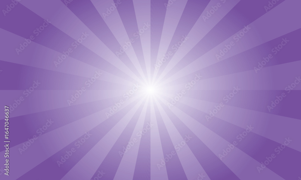 Poster pure violet violet sunburst background. abstract violet color rays texture background. sunburst back