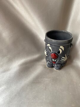 Krtek the Mole Ceramic Pot