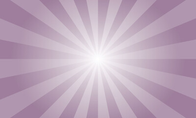Purple Sage Violet Sunburst Background. Abstract Violet Color Rays Texture Background. Sunburst Background with Rays. Vector Illustration.