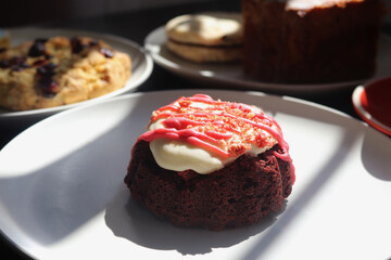 Red Velvet on a Plate