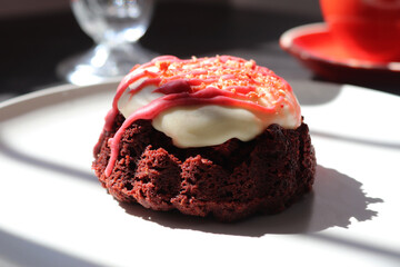 Red Velvet on a Plate