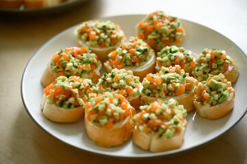 delicious food, closeup view