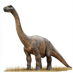 Obraz premium Photo of dinosaur Isolated on white background, high quality