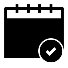 Calendar Checkmark Icon
