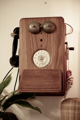 old fashioned phone