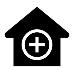 House Plus Sign Icon