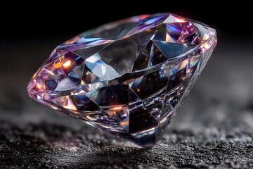 Color spectrum in dazzling diamond brilliance high resolution picture