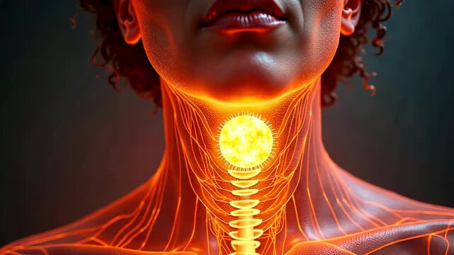 thyroid gland, hormone production, gland function. Endocrine health. Thyroid increases metabolic rate. Hormones regulate bodily functions. Endocrine system maintains homeostasis.