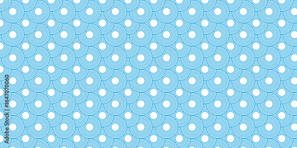 Poster abstract pattern with circles. seamless geometric swirl spiral pattern and abstract circle wave line