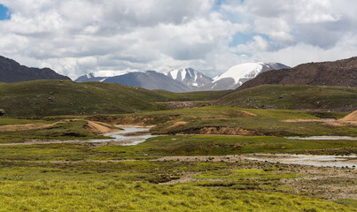 The Arabel Plateau is a highland area in Kyrgyzstan