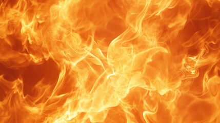 Obraz premium Vibrant Flames in Motion Creating Dynamic Fire Background Effects