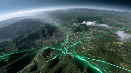 Enhancing aerial transport mapping with augmented reality a comprehensive commuter activity zone overview