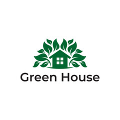 Futuristic Greenhouse Icon with Eco Farming and Smart Tech