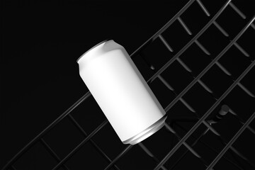 soda can presentation mockup