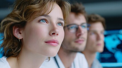 Interactive learning experience diverse group of students in a smart classroom engaging environment educational insights