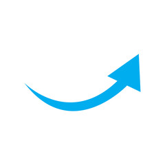 blue arrow icon