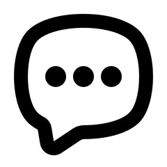 Chat Message Bubble Icon