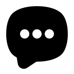 Chat Message Bubble Icon