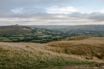 Views from the Peak District National Part, England
