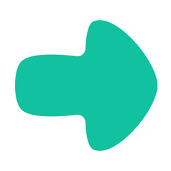 Rounded Right Arrow Icon